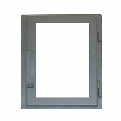 Стальная топочная дверца Мета ДВ285-1С - 231 х 291 мм
