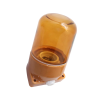 Светильник ВЕЗУВИЙ для сауны ("Янтарь", арт.401) Угловой