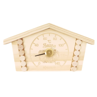 Термометр EVEREST "Домик", сосна (TG-35)