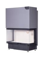 Экокамин ДЕЛЬТА 1200 три стекла принтинг