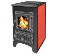 Везувий ПК-01(270) с плитой красный
