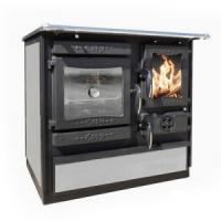 Печь-камин GULIVER STONE (левая) 10.5 кВт