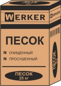 ПЕСОК обмуровочный WERKER 25 кг Терракот