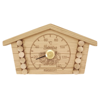 Термометр EVEREST "Домик", кедр (TG-36)