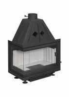 Экокамин Альфа 700 L два стекла левая