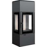 Стальная печь-камин Kratki THOR/VIEW (8 кВт)