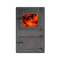 Печной портал ЛитКом ПДТ-3С, "Восход", со стеклом