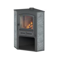 Камин ЭТНА (БКД) угловой "Талькохлорит" Ø 115мм