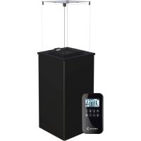 Газовый обогреватель Kratki PATIO/MINI/G31/37MBAR/S (уличный) - сталь, с пультом ДУ - мощночть 8,2 кВт