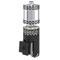 Печь для бани Везувий "Чёрная Пчёлка" INOX с баком