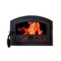 Дверка топочная каминная ДКГ-10С «Каравай», со стеклом