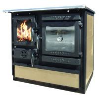 Печь-камин GULIVER CREAM (правая) 10.5 кВт