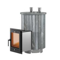 Печь для бани  Эверест "Steam Master 38 INOX" Ламель Талькохлорит, S-20