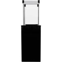 Уличный газовый обогреватель Kratki PATIO/M/G31/37MBAR/CZ (уличный) - черное стекло, с ручным управлением , мошщность 8,2 кВт