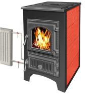 Везувий ПК-01(270) с плитой и т/о красный