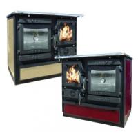 Печь-камин GULIVER THERMO BORDO (левая) 12 кВт с теплообменником
