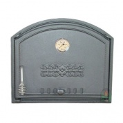 Дверца глухая правая с термометром DCHS2T - 1204 - 290(365)х мм