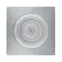 Печная плита ЛитКом П1-10А "Ярило" (700х700х26,5 мм)