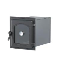 Духовой шкаф Везувий 270 с термометром (Антрацит)