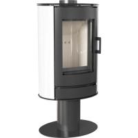 Kratki KOZA/AB/S/N/O/KAFEL/BIALY кафель белый/черный/красный, поворотная