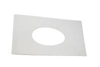 Пластина с вырезом 480*480, 570*570 - ∅ 200 мм