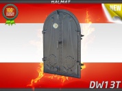 Дверца двустворчатая глухая с термометром DW13T - 1524 - 410х605х20  мм
