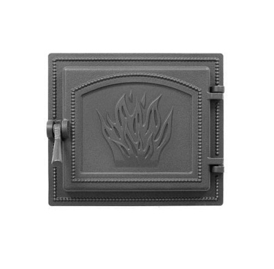 Дверка Везувий каминная 261 (Антрацит)