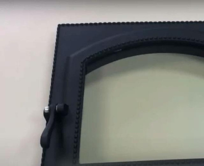 Дверка топочная каминная ДКГ-7С «Светлица», со стеклом