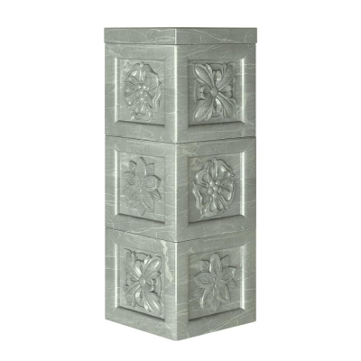 Облицовка дымохода Талькохлорит "Профи 3" (280х280х750 S-50)