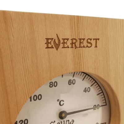 Термогигрометр EVEREST со вставками, кедр (TG-12)