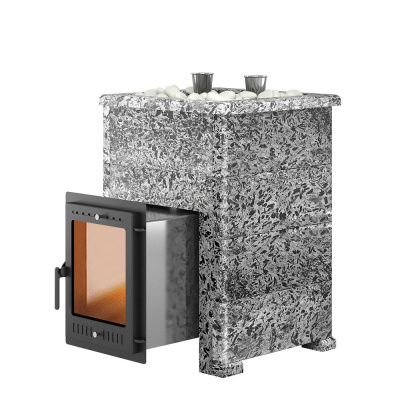 Печь для бани  Эверест "Steam Master 30 INOX" Пироксенит Элит, S-40