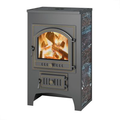 Везувий ПК-01 (205) с плитой, амфиболит 12 кВт (200 м3) Ø 150 мм