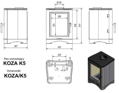 Kratki Koza/K5/150 (7 кВт)