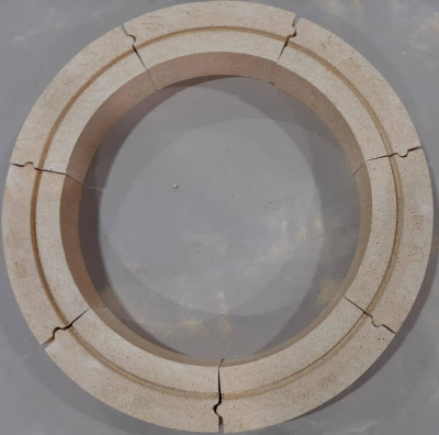Кирпич огнеупорный лекальный ША-103 (диаметр внутр. 400)