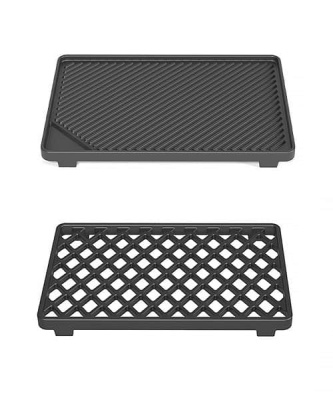 Плита чугунная ГРИЛЬ, СТЕЙК с подставкой