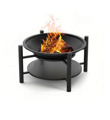 Чугунная костровая чаша Fantastic на подставке люкс