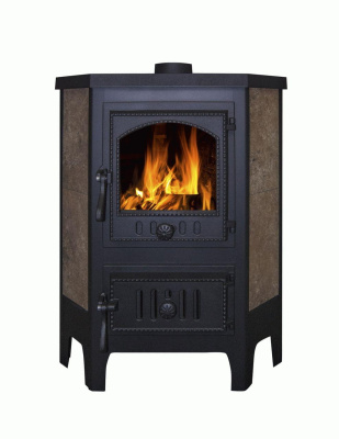 БАВАРИЯ угловая ЧУГУН с плитой