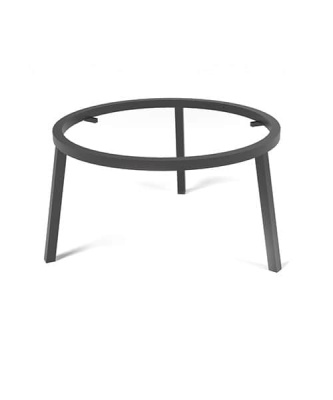 Решетка гриль чугунная Везувий Ø 450мм с подставкой