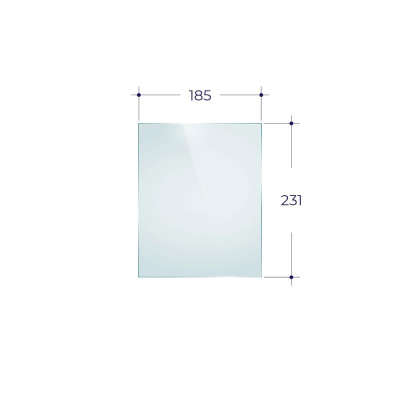 Стекло Везувий ДТ-4С (185*231)