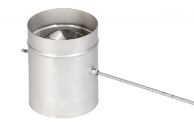 Шибер поворотный 1ШП AISI 409 - Ø 150 мм