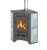Печь-камин Везувий ПК-01 (220) угловой, с плитой, талькохлорит