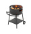 Мангал везувий дачник с чугунной плитой Gurman ø450 на подставке
