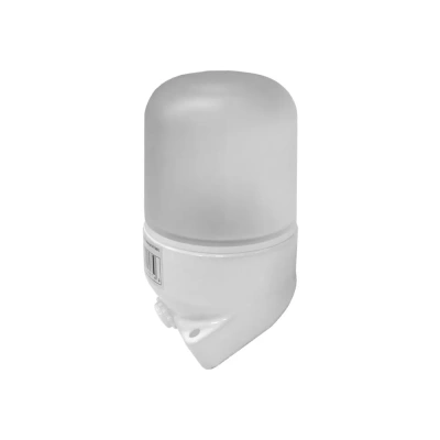 Светильник ВЕЗУВИЙ для сауны ("Белый", арт.401) Угловой