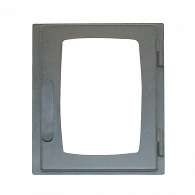 Стальная топочная дверца Мета ДВ285-1Б - 231 х 291 мм