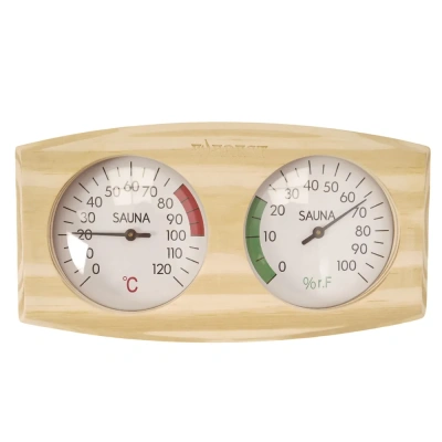 Термогигрометр EVEREST "Modern", сосна (TG-14)