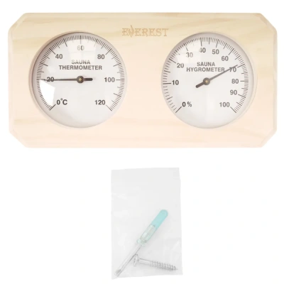 Термогигрометр EVEREST, сосна (TG-11)