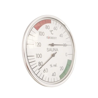 Термогигрометр EVEREST круглый, Ø12см (TG-32)