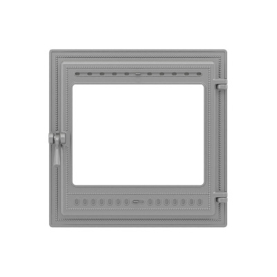 Дверка Везувий каминная 505 (не крашенная) - 375х405 мм