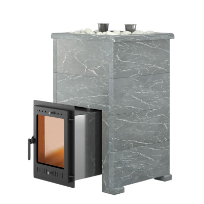 Печь для бани  Эверест "Steam Master 38 INOX" Талькохлорит, S-40