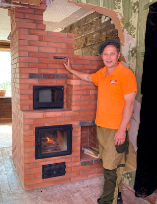 Кладочная глино-песчаная смесь Печникъ, 20 кг